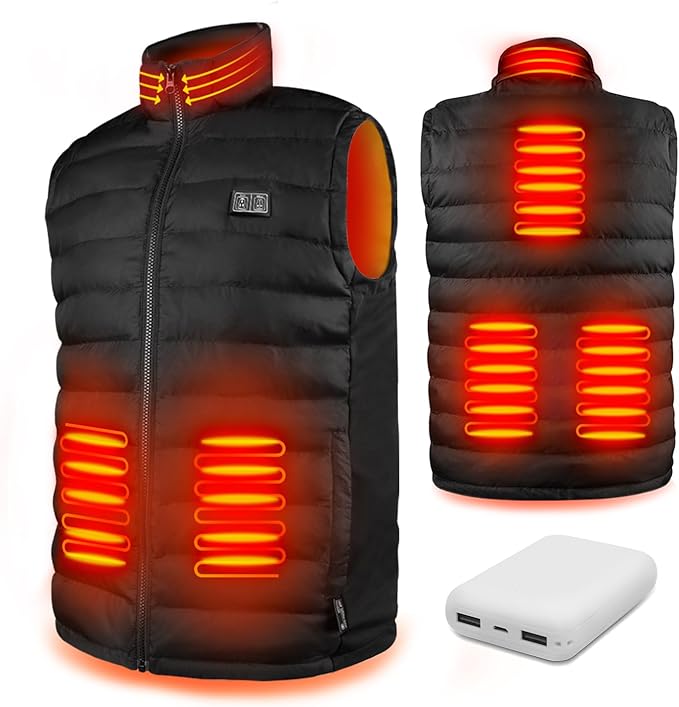 heated vest for men with battery