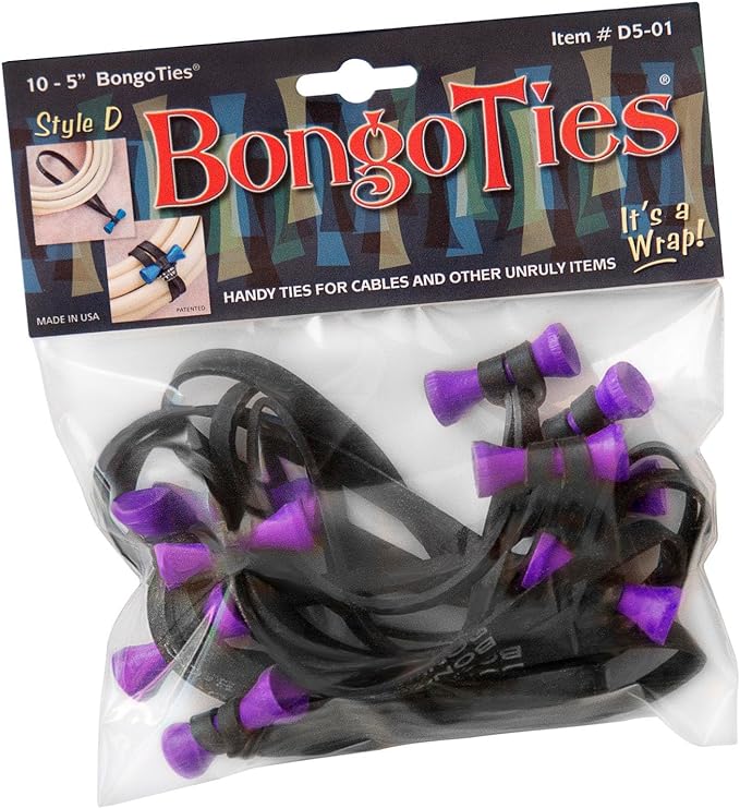 bongo ties purple