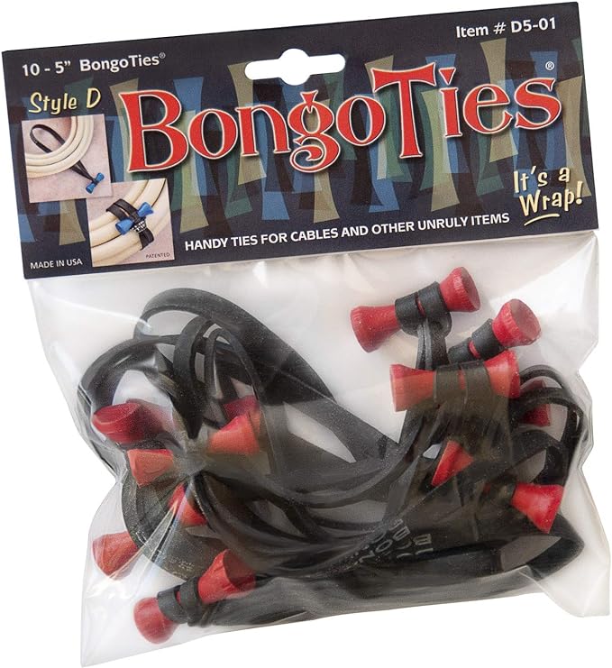 bongo ties red 