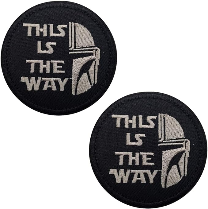 this is the way - star wars - patches