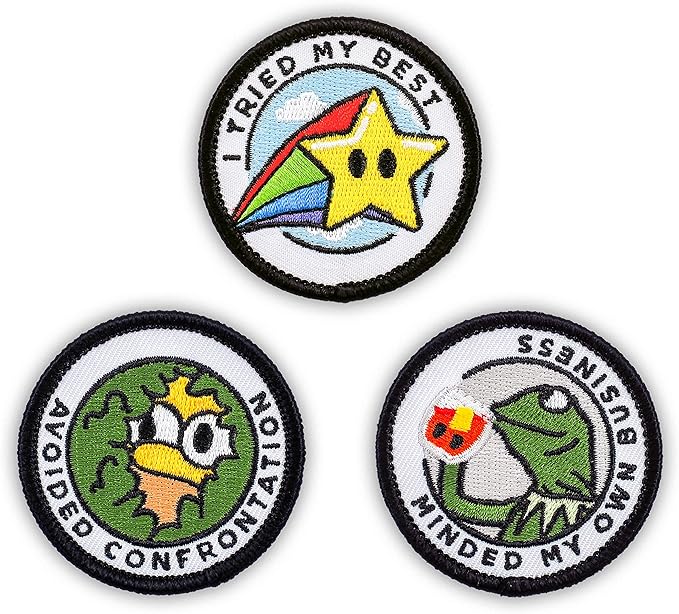 Winks for days adulting merit badge - patches