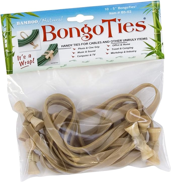 natural bongo ties